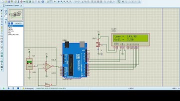 sensor LM35  en PROTEUS, simulación