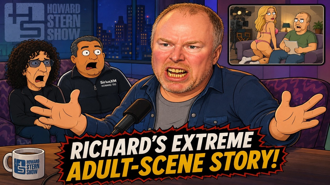Richard EXTREME Adult-Scene Story Gets More Ridiculous by the Minute 😂📺 -Howard Stern Show Gold 2026