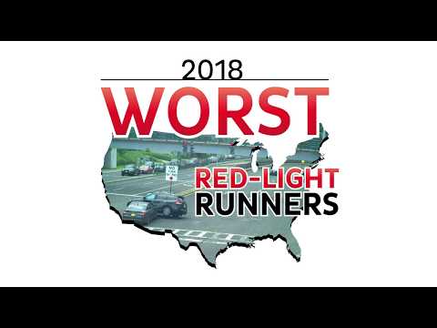 2018's Worst Red-Light Runners