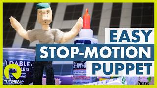 Build your own Stop-Motion Puppet (Using Parts from the Hobby Store!)