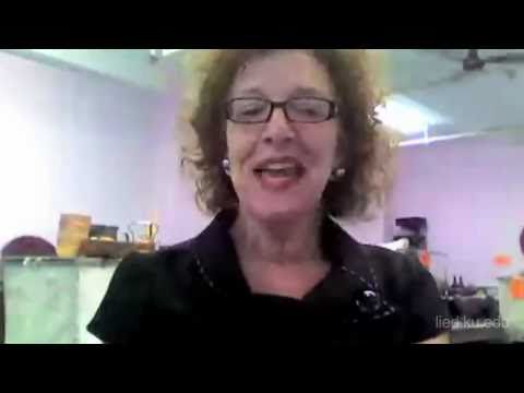 Fiddler on the Roof's Nancy Evans (Golde) chats wi...