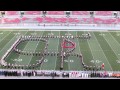 Ohio State Marching Band Script Ohio at Buckeye Invitational Great Sound 10 12 2013 from C Deck