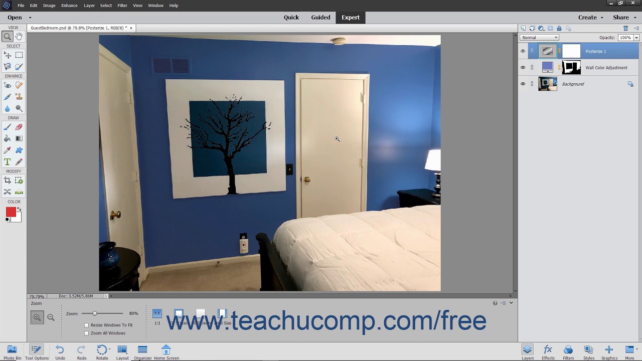 Photoshop Elements 2020 Tutorial Renaming Layers and Deleting Layers ...