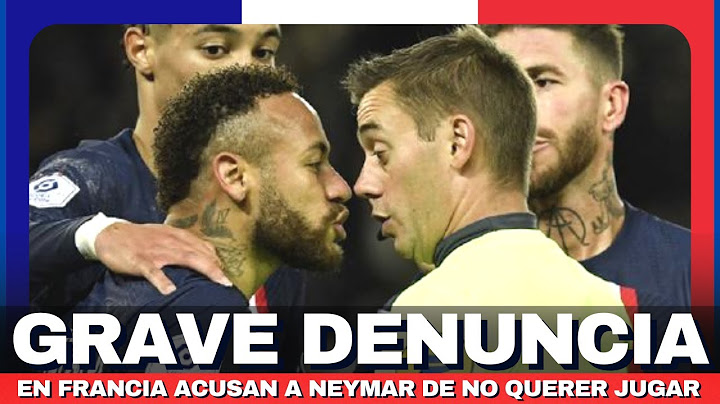 ¿Neymar lo HIZO APROPOSITO? 😱 | La prensa de Francia realiza una fuerte acusación