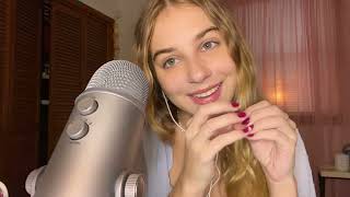 ASMR fast and aggressive unpredictable triggers + tapping, personal attention and whispering