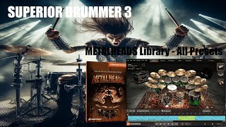 Toontrack Superior Drummer 3 - Metalheads - All Presets - Basic sound without mixing