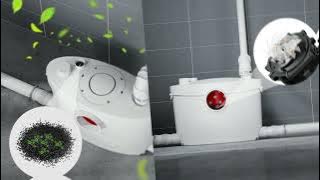 Simple Project-Toilet：SNFLEX Two-Piece Macerating Toilet