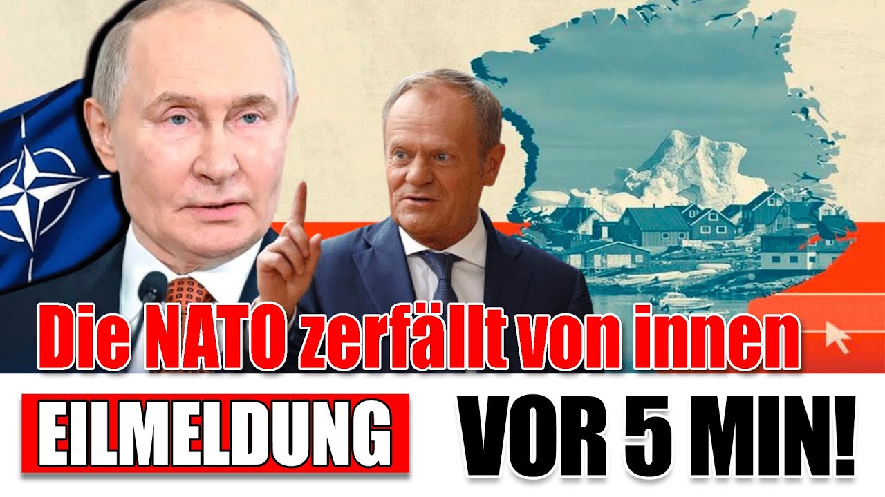 Putins Arktis-Falle schnappt zu. Grönland entlarvt die NATO. Polen steigt aus, EU zerreißt sich!