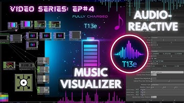 Audio-Reactive Particle Music Visualizer | TouchDesinger