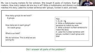 June 1 Math Workshop GR03 Multiplication and Division