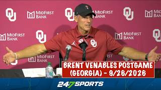 Oklahoma HC Brent Venables postgame (OU 13 Georgia 41) - 9/26/2026 Guide