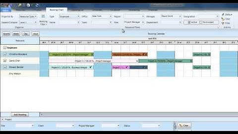 Booking Chart Overview - eResource Scheduler 4.0.1 - Enbraun