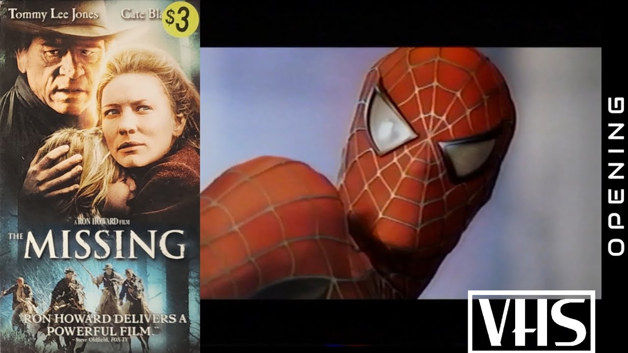 Opening to The Missing (2004 VHS)