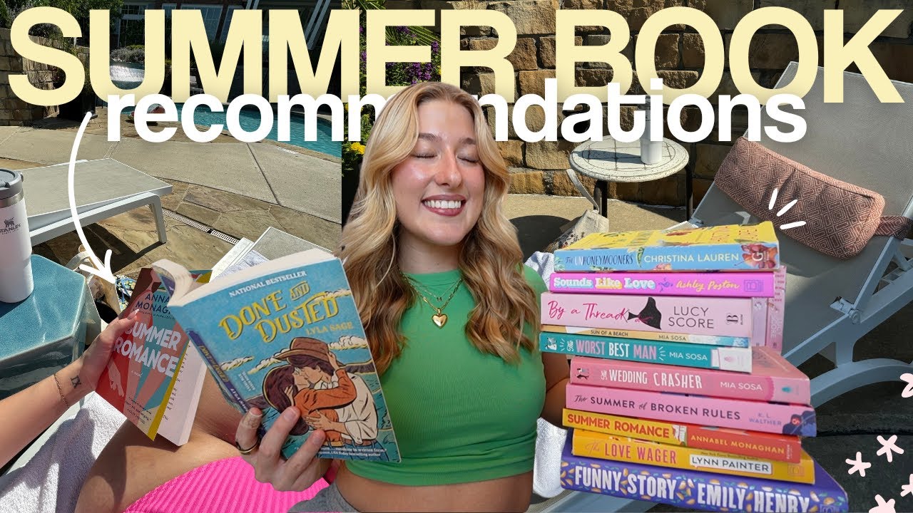 The Summer Romance Books You NEED This Year ☀️ summer book recs!