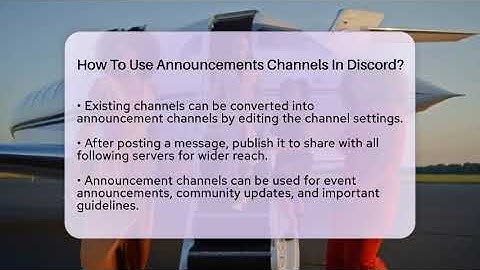 How To Use Announcements Channels In Discord? - Everyday-Networking