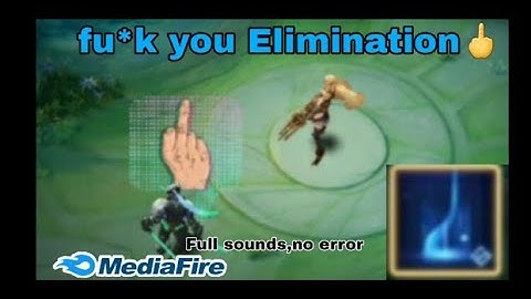 f*ck you Elimination] Script No Password | Full Sounds and No Error | MLBB