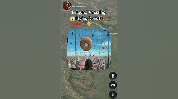 😶‍🌫️😱I Found Amazing Flying Donuts 🍩 On Google Maps And Google Earth #shots #dataprotector4u #map