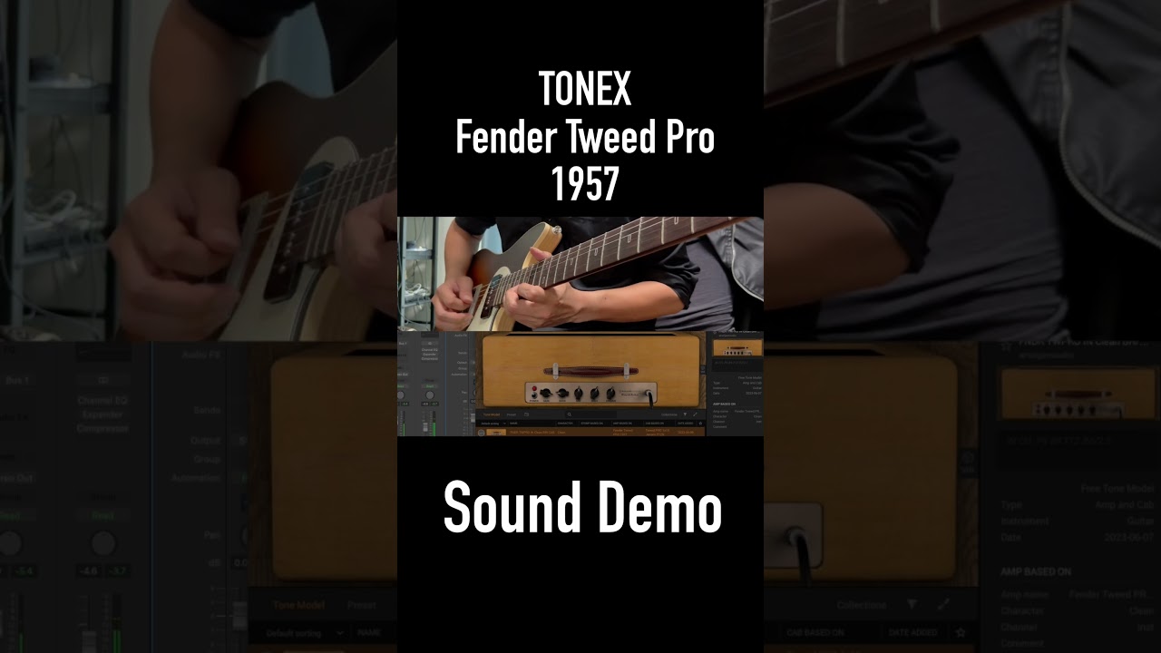 [TONEX] Fender Tweed Pro 1957 Sound Demo 6 