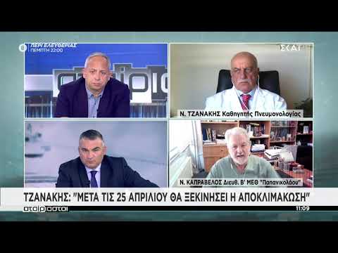 Τζανάκης: Μετά τις 25 Απριλίου η αποκλιμάκωση | Αταίριαστοι | 12/04/2021