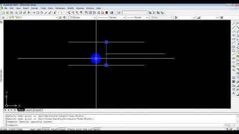 🔴 Nhatover | Hướng dẫn bắt trung điểm 2 đường thẳng song song|Thủ thuật autocad