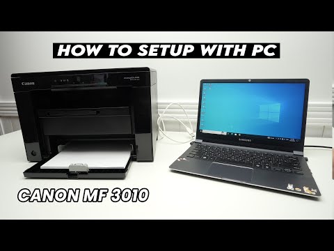 How to Setup PF With Canon MF3010 Printer