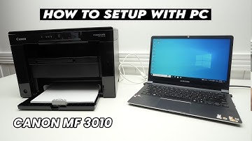 How to Setup PF With Canon MF3010 Printer