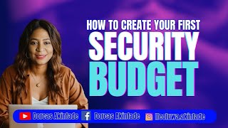 How to create your first Security Budget