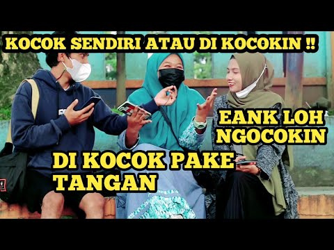 DI KOCOKIN BIAR ENAK APA TUH WKWK !! SOSIAL EKSPERIMEN