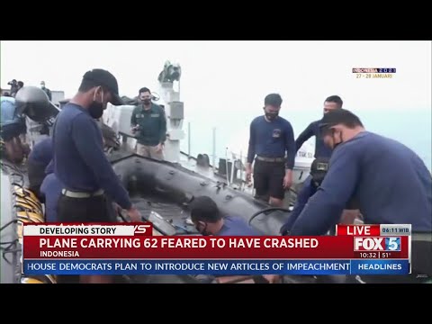 Human Remains, Debris Found After Indonesia Plane Crash