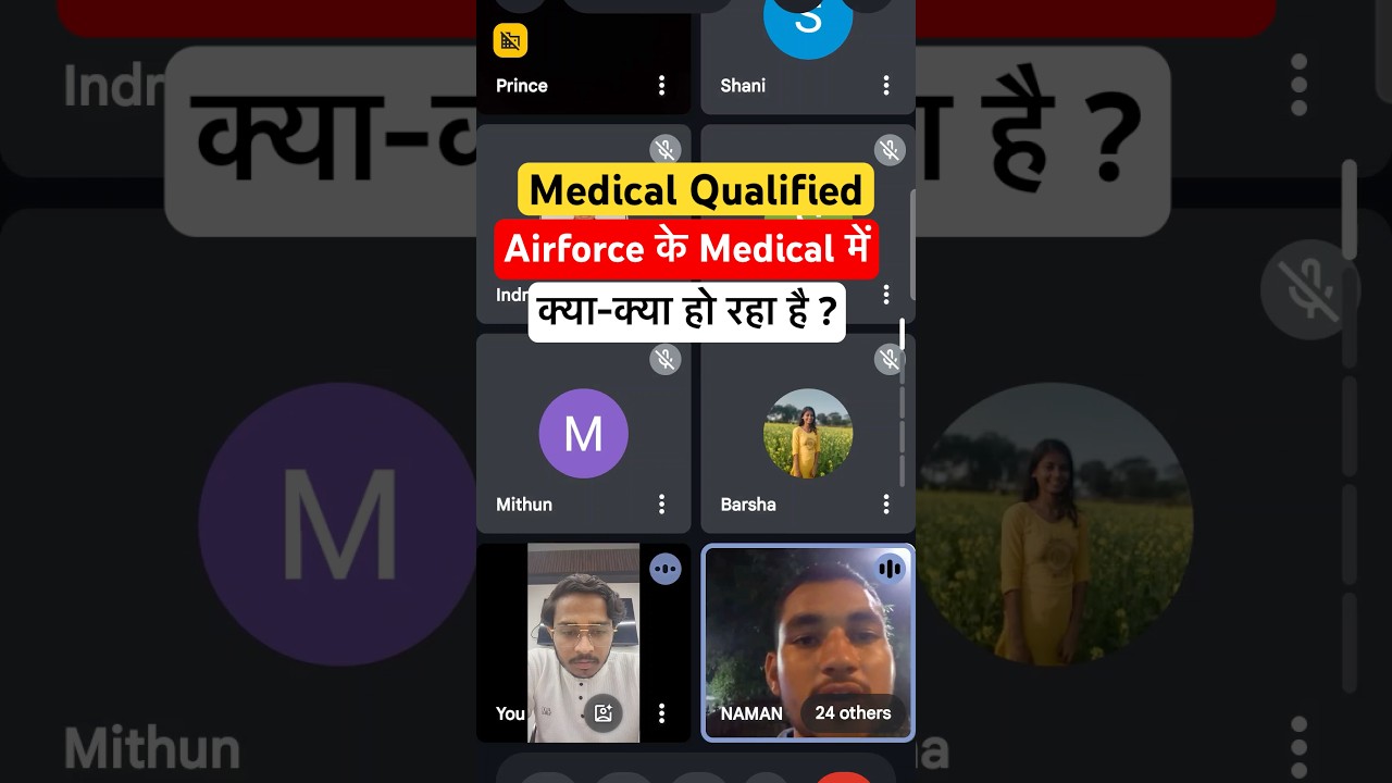 Medical Qualified | Airforce के Medical में क्या-क्या हो रहा है ? Airforce Medical Review Today