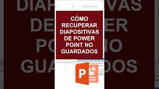 How to Recover Unsaved PowerPoint Files How to Recover Unsaved PowerPoint Files