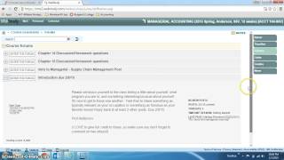 Forum Posting Procedure