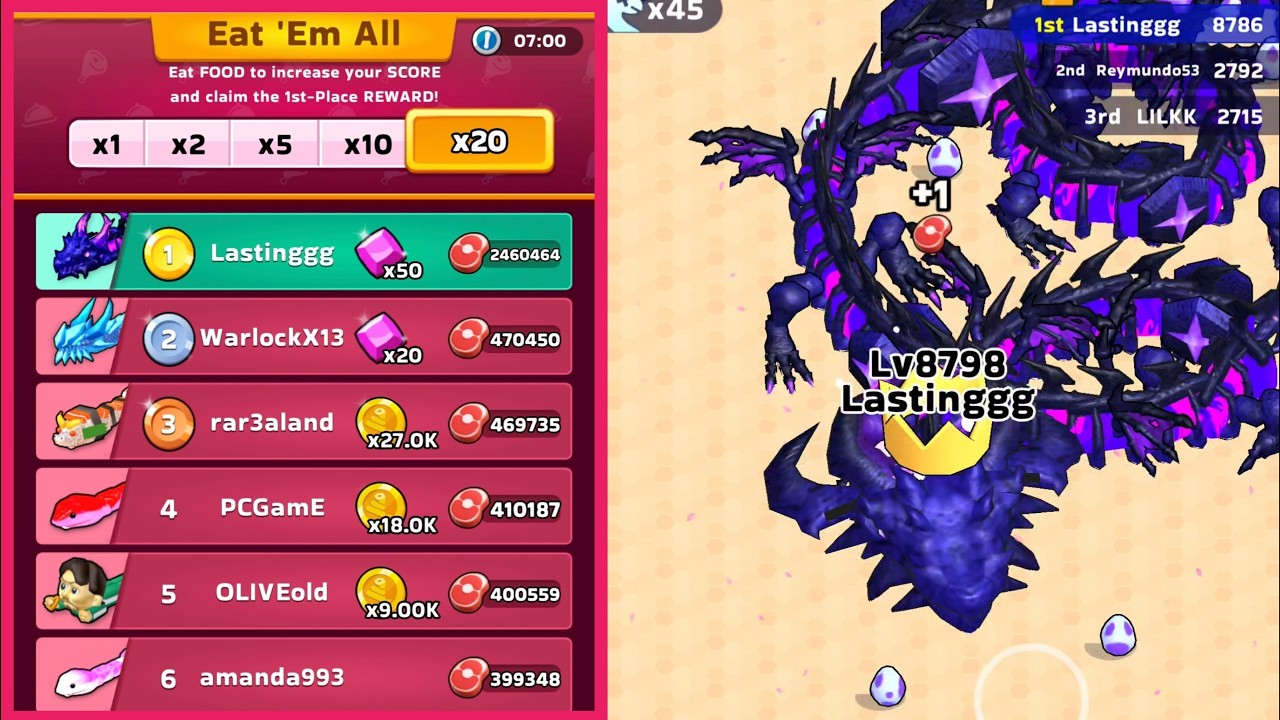 TOP 1 GLOBAL PEMANGSA LEVEL TINGGI LAH YANG MENENTUKAN KEKUATAN - Snake Clash