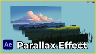 Parallax Effect For 2D Animation Anime Using After Effects
