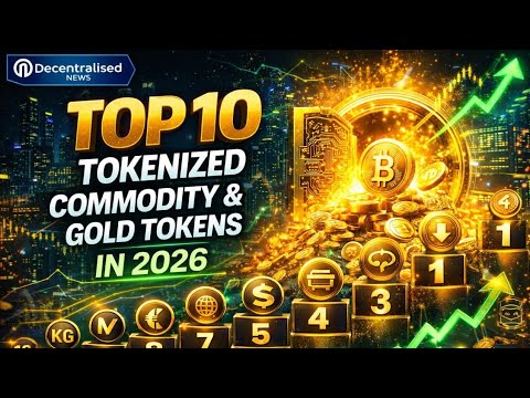 Top 10 Tokenized Commodity & Gold Tokens in 2026 - YouTube