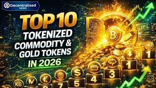 Top 10 Tokenized Commodity & Gold Tokens in 2026