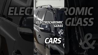 Electrochromic Glass For Cars. Smart Glass