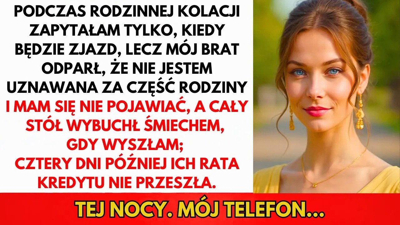 Przy Kolacji Zapytałam O Zjazd Rodzinny. Brat Odpowiedział: 
