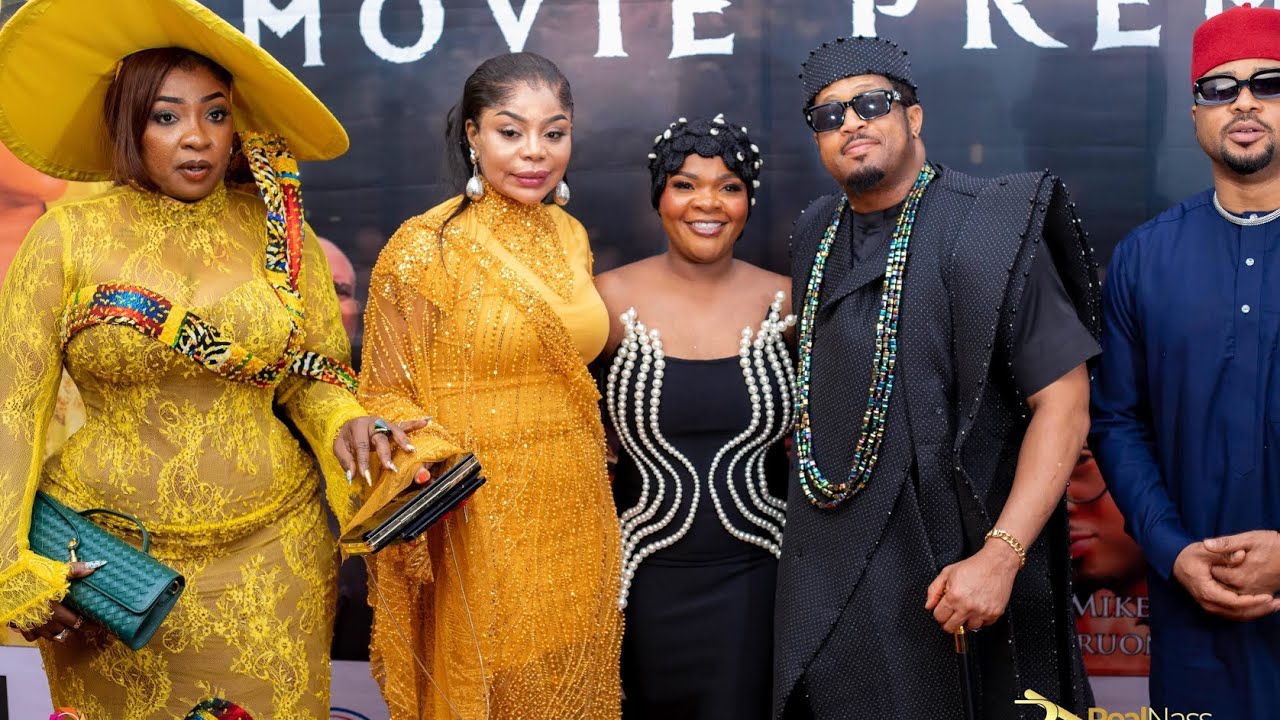 ПОТЕРЯННЫЕ В ПЕПЕЛЕ: Звезды Нолливуда сияют в Зимбабве 🇿🇼 на премьере фильма с участием Май Тт