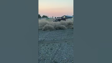 Polaris ranger 1,000 xp doing donuts