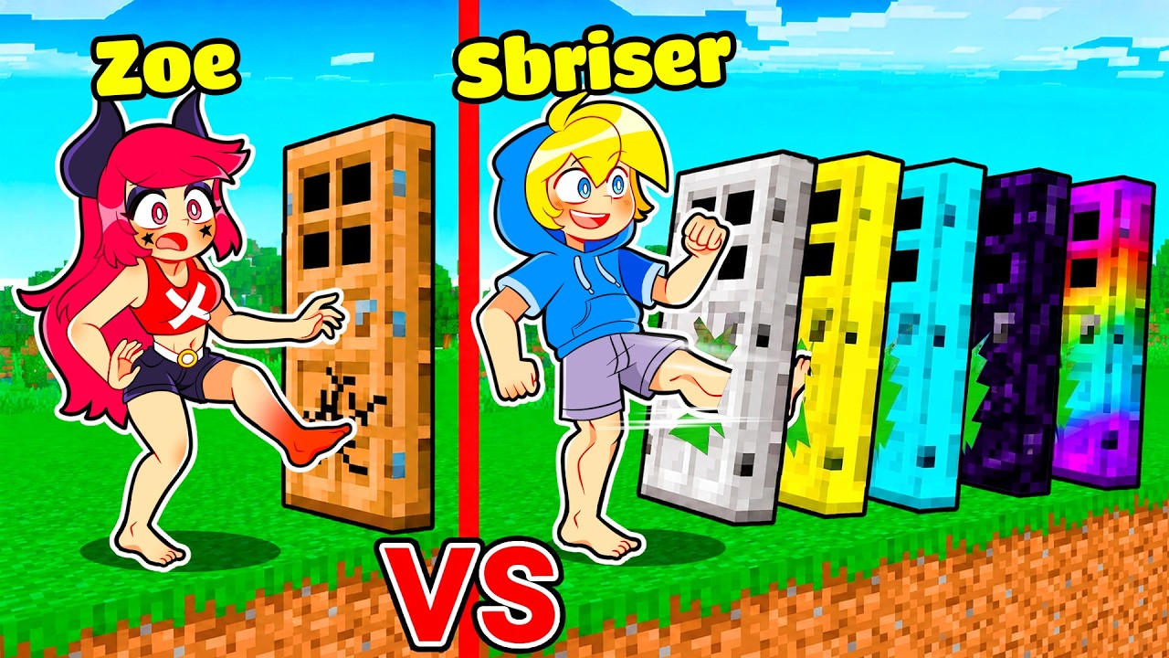 Sfondo Dalla porta di TERRA alla PORTA dell'INFINITO Su Minecraft!