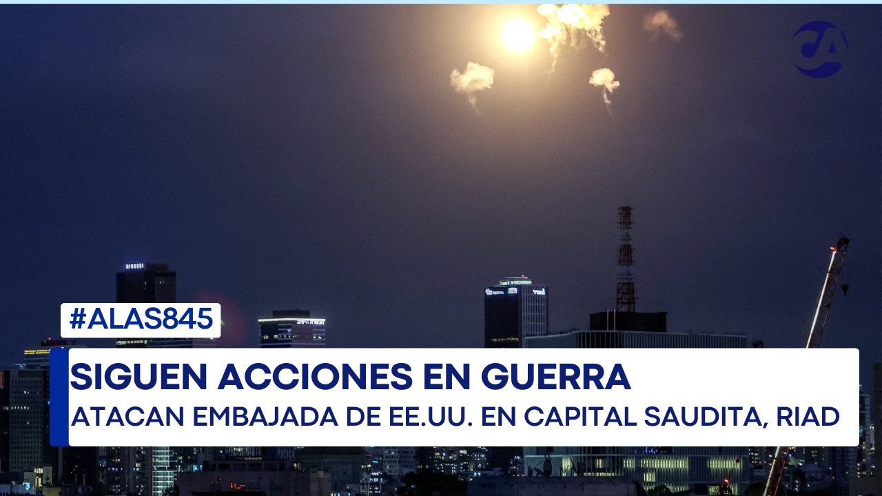 ALas845 | Precios del petróleo aumentan por crisis en el Medio Oriente