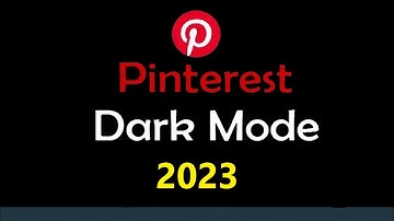 How To Enable Dark Mode in Pinterest App 2023 | How to Turn On Pinterest Dark Mode @thetechtube