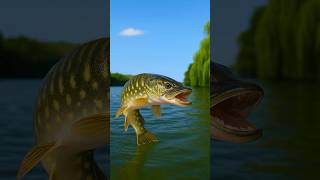 Cattura luccio dal pedalò con crankbait