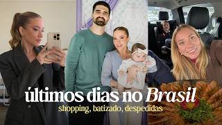 LAST WEEKENDS IN BRAZIL | mall, baptism, Cup final, and farewell to our favorite sushi