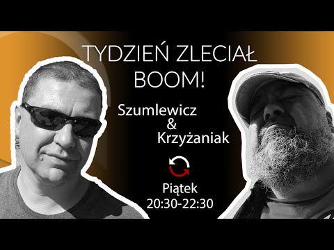 Tydzień zleciał. BOOM! - Wojtek Krzyżaniak i Piotr Szumlewicz - odc. 125