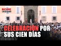 Así celebró León XIV sus cien días de pontificado en Castel Gandolfo