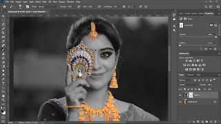 Black in White Jewellery Highlight Wedding Photo Editing || Photoshop Editing screenshot 5