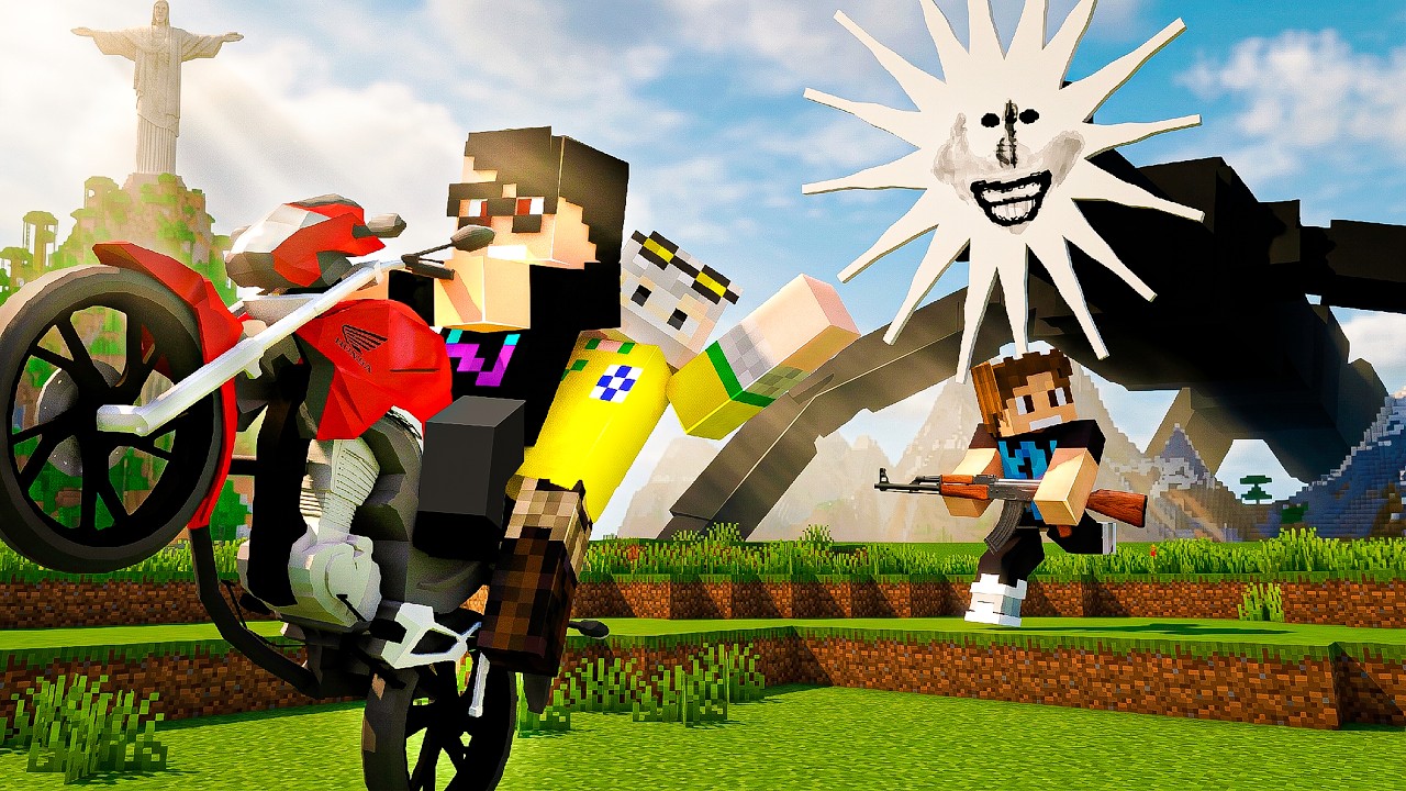 Sobrevivi 100 Dias no Minecraft, mas SÓ TEM MOD ERRADO AQUI - O FILME