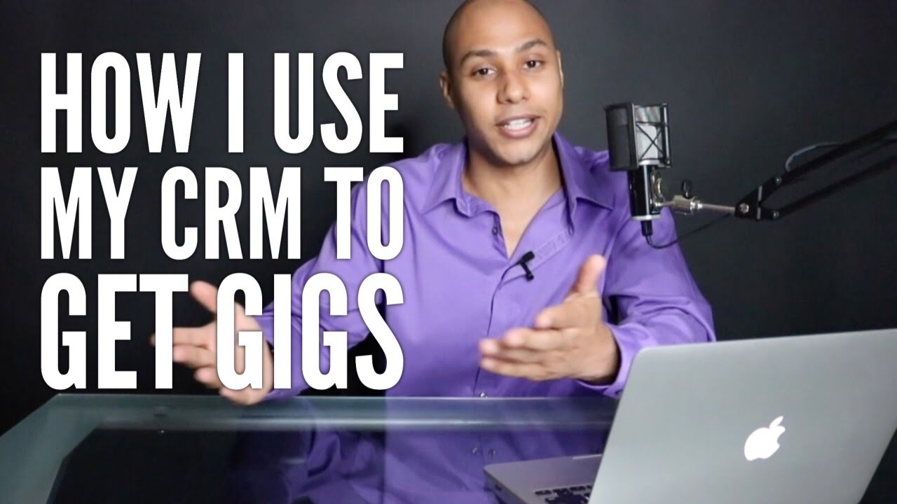 How I use my CRM to book speaking gigs - Getting Speaking Gigs - YouTube